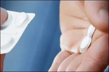Behandlung von Pilztabletten